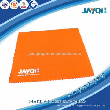 100%polyester orange clean cloth for glasses